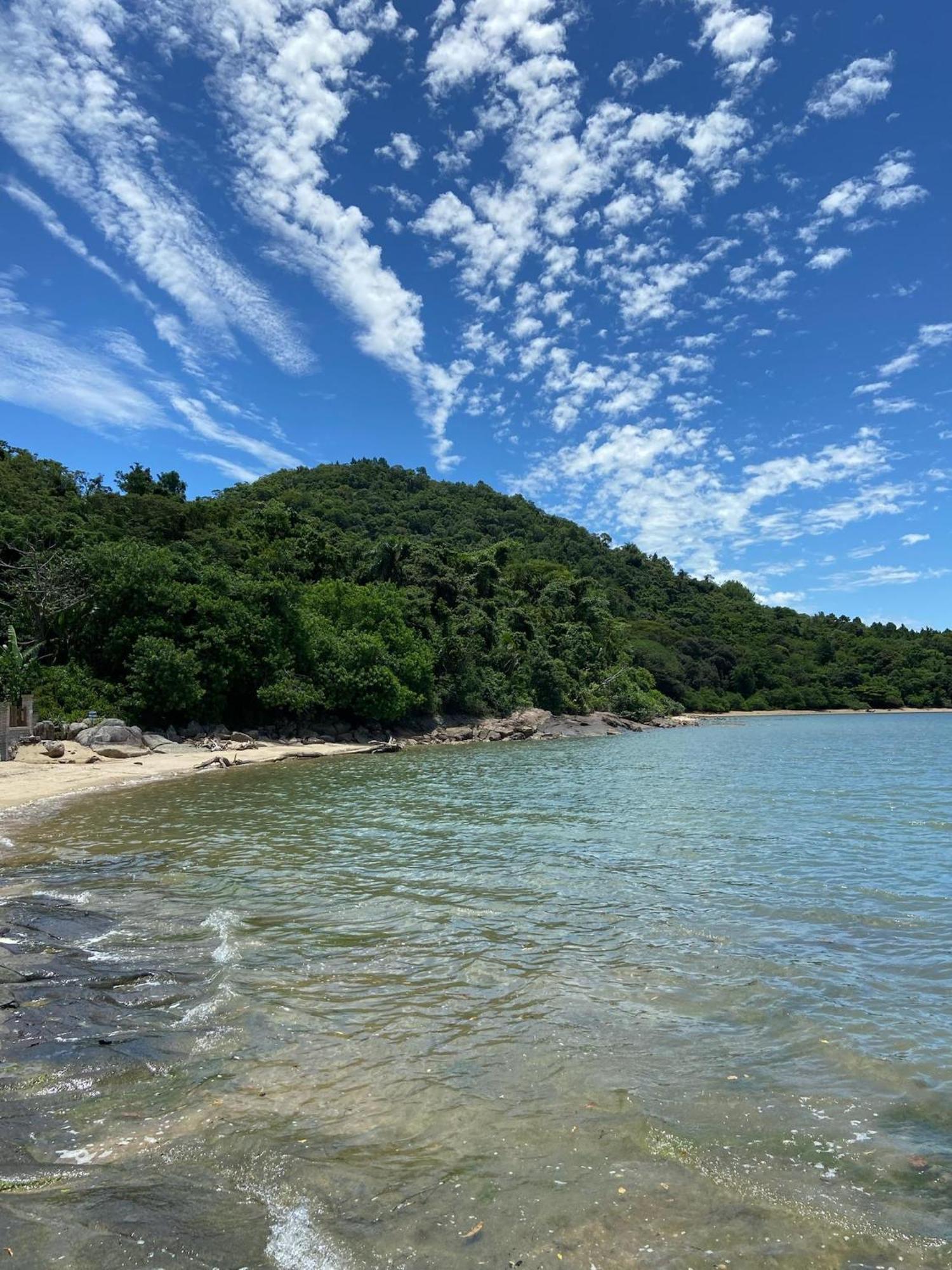 Gray House - Com Piscina Pertinho Do Mar! Villa Palhoca ภายนอก รูปภาพ